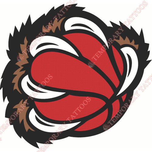 Memphis Grizzlies Customize Temporary Tattoos Stickers NO.1064